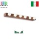 Світильник/корпус Ideal Lux, настінний, метал, IP20, коричневий, PRIVE 'AP6 CORTEN. Італія!